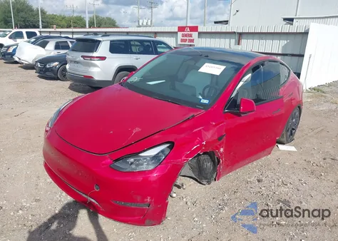 2023 Tesla Model Y Performance Dual Motor All-Wheel Drive из США, поврежденный, VIN 7SAYGDEF5PF786749